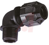 Connector; Nylon; 90 deg; 0.310 to 0.560 in.; 1.406 in.; 1.375 in.; 0.625 in.; - 70093073 - Allied Electronics, Inc.