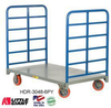 DOUBLE END RACK PLATFORM TRUCK -- HDR-3060-6PY - Image