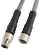 Sensor Cord, 4P, M8 Rcpt-Plug, 15M; Connector Type A Alpha Wire - 48AC6146 - Newark, An Avnet Company