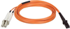 Duplex Multimode 62.5/125 Fiber Patch Cable (MTRJ/LC), 5M (16-ft.) -- N314-05M - Image