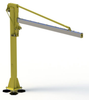 Standard Floor Mount Jib Crane -- Free-standing 360º