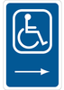 Handicapped Sign - 91351 - Brady Corporation