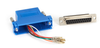 Blue Modular Adapter Kit DB25 Female to RJ45 Female -- FA4525F-BL
