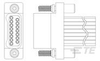 D-Shaped Connectors - 1589946-7 - TE Connectivity