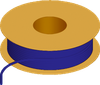 Flexible Tubing, 85 Shore A, Blue Opaque - AP01T078PEBL - ARKPLAS