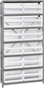 Open Shelving, 7Shelves, 24Bins, Clear; Shelving Unit Type Quantum Storage - 42AC5772 - Newark, An Avnet Company