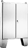 Two-Door with 3-Point Latches and Floor-Stands, Type 12 - A604812SSLP - nVent Electric