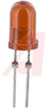 LED; Red;18mcd;5mmDia.;T-1-3/4;25mA;30deg;Clear Dome;100mW;-40degC;+260degC - 70079122 - Allied Electronics, Inc.
