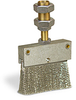 (Formerly A2256-5X02), Flat Brush With Adjustable Shank, 2 1/4