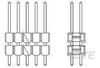 PCB Headers & Receptacles - 1-1241423-5 - TE Connectivity