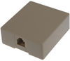 Connector, Rj11, Jack, 6P4C, 1Port; Modular Connector Type Multicomp - 67W2256 - Newark, An Avnet Company