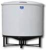 2610 Gallon 45 Degree Open Top Cone Bottom Tank w/bolt-on top -- A-OC2610-86