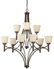 Large Chandeliers-Glass Shade - 345999 - Light Center (The)