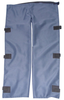 Chicago Protective Apparel Blue Large Vinex Cowboy Style Heat & Fire-Resistant Chaps - 555-FR9B LG -- 555-FR9B LG - Image