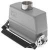 Insulated, Rectangular Hood, size 104.27, Single Latch with gasket, Top PG21 cable entry - CMAV-16LG21 - Mencom Corporation