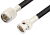 75 Ohm TNC Male to 75 Ohm BNC Male Cable 24 Inch Length Using 75 Ohm RG59 Coax, RoHS - PE35358LF-24 - Pasternack