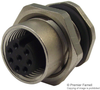 Sensor Connector, M12, Rcpt, 8Pos, Panel; Product Range Te Connectivity - 49Y4704 - Newark, An Avnet Company