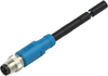 Sensor Cord, 4P M8 Plug-Free End, 19.7; Connector Type A Te Connectivity - 95AC0381 - Newark, An Avnet Company