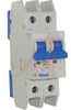 Circuit Breaker;Therm/Mag;Hndl;Cur-Rtg 10A;DIN Rail;2 Pole;Screw Snap;C - 70075808 - Allied Electronics, Inc.