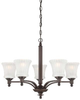 Mid. Chandeliers-Glass Up - 604413 - Light Center (The)
