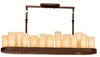 Island/Pool Table-Pillar Candle - 279069 - Light Center (The)