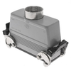 Insulated, Rectangular Hood, size 104.27, Double Latch with gasket, Top PG29 cable entry - CMAV-16G29 - Mencom Corporation