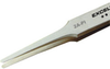 Tweezer - Tapered - Round tip (Length: 4.75; Material: carbon steel) - EXCELTA 2A-PI - R. S. Hughes Company, Inc.