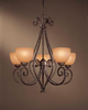 725-355 Mid. Chandeliers-Glass Up - 797399 - Capital Lighting, Inc.