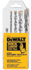 5 Pc SDS+ Hammer Bit Set - DW5470 - DEWALT Industrial Tool Co.
