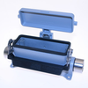 Standard, Rectangular Base with cover, Single Latch, Surface mount, size 104.27, 2 Side .75-NPT cable entries - CHPT-24.5/2LS - Mencom Corporation