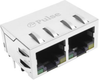 Rj45 Connector, Rcpt, 8P8C, 2Port; Modular Connector Type Pulse Electronics - 72AC4731 - Newark, An Avnet Company