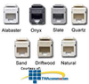 Leviton Acenti QuickPort Snap-In Connectors, Cat 5e Jack - AC108-R - TelephoneStuff.com