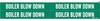 Self-Sticking Vinyl Pipe Marker - 7331-4 - Brady Corporation