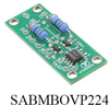 2-Channel SABOVP PCB with one mounted ALD910024SALI* - SABMBOVP224 - Advanced Linear Devices, Inc.