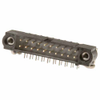 13+13 Pos. Male DIL Horizontal Throughboard Conn. Jackscrews - M80-5402605 - Harwin Plc