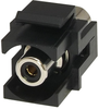 Rca Keystone Coupler, Receptacle, Blk; Product Range Tuk - 97Y9251 - Newark, An Avnet Company