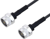 Rf Coax Cable, N Plug-N Plug, 4Ft; Connector To Connector L-Com - 84AH2340 - Newark, An Avnet Company