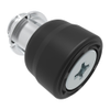 Captive Screw, M5 X 0.8, Snap-In, Phillips Recess, Smooth Black Knob - 47-91-534-55 - Southco