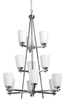 Large Chandeliers-Glass Shade - 335038 - Light Center (The)