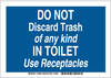 Restroom Sign - 123988 - Brady Corporation