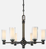 4366-281 Mid. Chandeliers-Glass Up - 690876 - Capital Lighting, Inc.