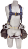 DBI-SALA ExoFit Blue Small Vest-Style Shoulder, Back, Leg Padding Body Harness - Polyester Webbing - 648250-16379 - 648250-16379 - R. S. Hughes Company, Inc.