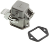 3A Inox (Stainless Steel) Bulkhead Housing W/ Cover, For Female Insert Rohs Compliant Harting - 28AH1142 - Newark, An Avnet Company