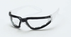 Shield clear lens and crystal clear frame, foam lined, anti- - 554 - Crossfire By Radians