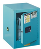 Justrite Sure-Grip EX 4 gal Blue Hazardous Material Storage Cabinet - 17 in Width - 22 in Height - Bench Top - 697841-11214 - 697841-11214 - R. S. Hughes Company, Inc.