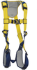 DBI-SALA Delta Yellow Small Vest-Style Shoulder, Back, Leg Padding Body Harness - Polyester Webbing - 840779-10330 - 840779-10330 - R. S. Hughes Company, Inc.