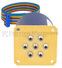 SP6T Latching 0.05 dB Low Insertion Loss Repeatability DC to 40 GHz Terminated Relay Switch, Indicators, Self Cut Off, 5W, 24V, 2.92mm - FMSW6332 - Fairview Microwave Inc.