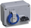 Conn, Mains Socket, 16A, 250V, Blue; Current Rating Abb - 41X2754 - Newark, An Avnet Company