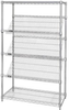 Slanted Shelf Shelving Unit, 5Shelving; Shelving Unit Type Quantum Storage - 42AC9425 - Newark, An Avnet Company