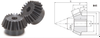 KHK SAM1.5-20045, Module 1.5, 20 Tooth, Angular Miter Gears -- sam1-5-20045 - Image